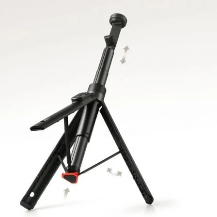 Xiaomi Palo para Selfie con Trípode Zoom Floor XMBJZPG01YM - Extensible 157 cm, Base Estable, Mando a Distancia Bluetooth, Negro